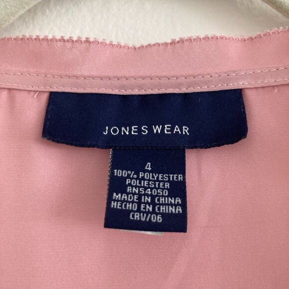 Vintage Jones Wear Surplice Babydoll Satin Tank Top Y2K 90s Fairy Whimsical 4 - Picture 8 of 10